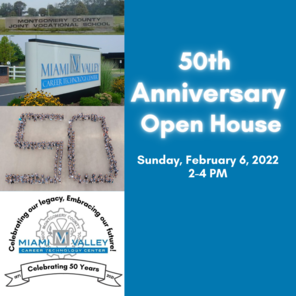 50th Anniversary Community Open House on Sunday, February 6, 2022, from 2-4 p.m. Image