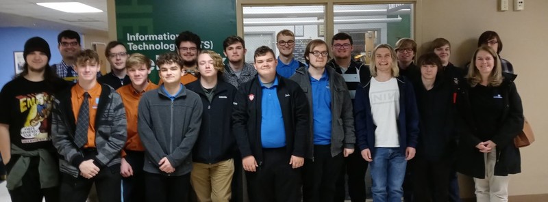 MVCTC IT Students Visit Wright State University CaTS Department Image