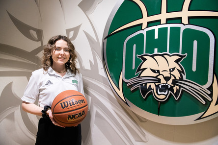 Sports Management & Marketing Alumnus, Jess North, Student Manager for Ohio University Image