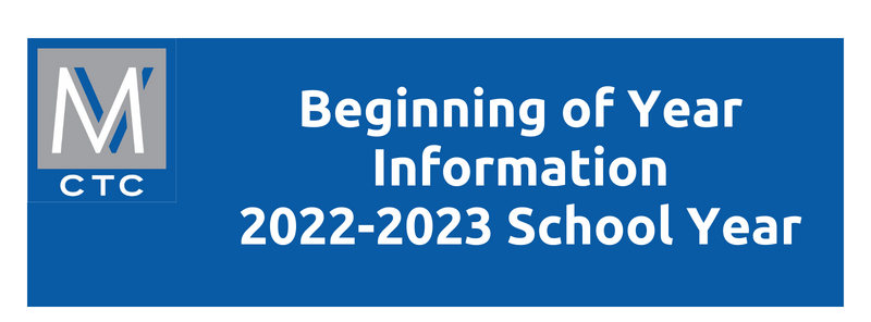 Important Information for 2022-2023 School Year Image