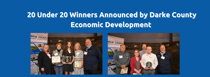 MVCTC Students Recognized as 20 Under 20 Winners by Darke County Economic Development. Image