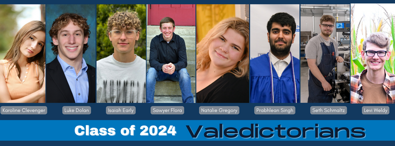 MVCTC Announces Class of 2024 Valedictorians  and Salutatorian Image